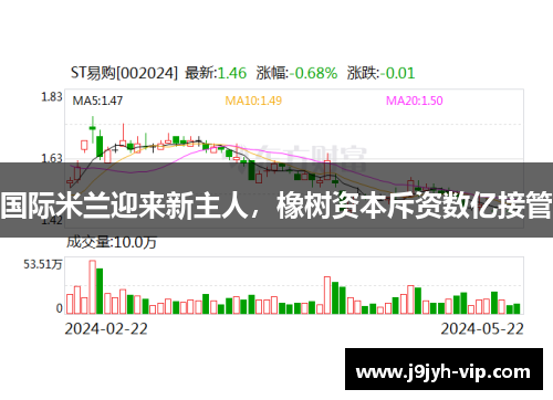 国际米兰迎来新主人，橡树资本斥资数亿接管